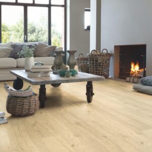 Laminado Impressive Roble Tratado Con Chorro De Arena Natural Quick-Step