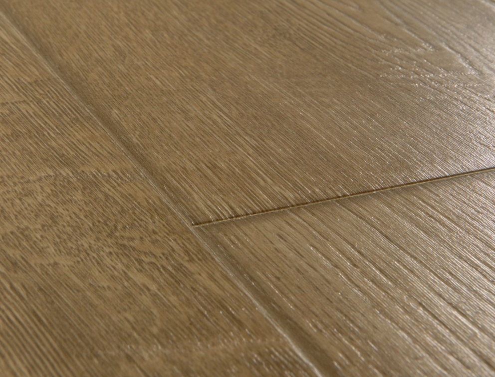 Laminado Impressive Roble Raspado Gris Marron Quick-Step - Imagen 2