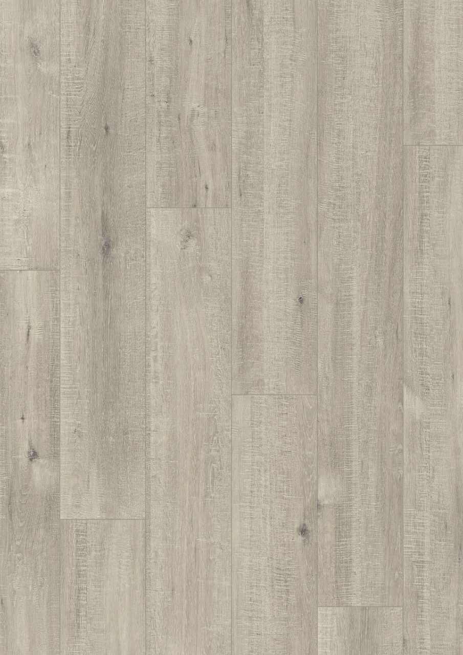 Laminado Impressive Ultra Roble con cortes de sierra gris Quick-Step - Imagen 3