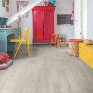 Laminado Eligna Roble Newcastle Gris Quick-Step
