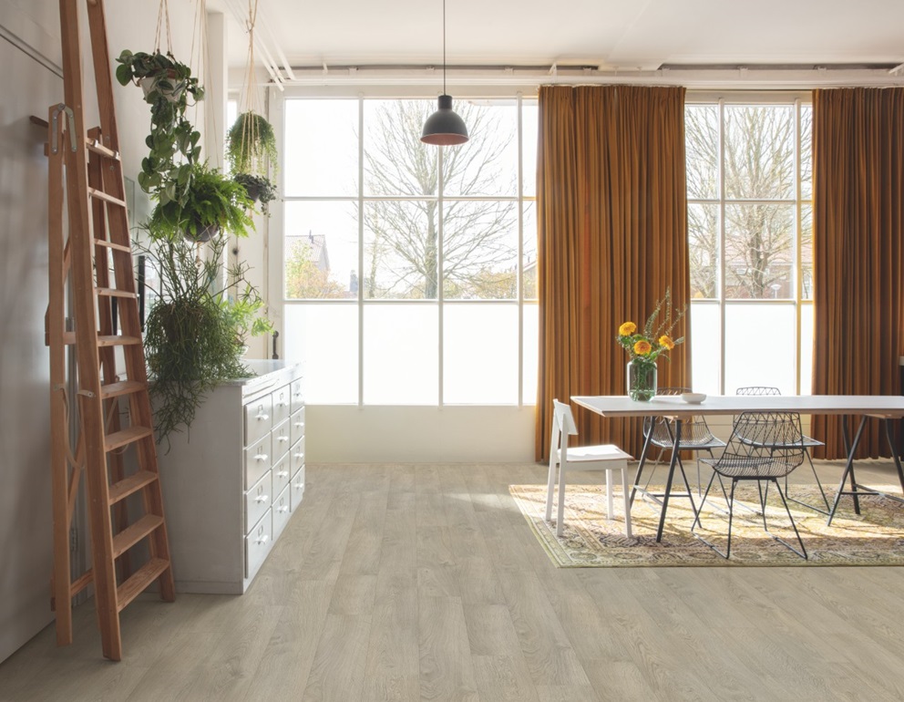 Laminado Classic + Roble viejo gris claro Quick-Step