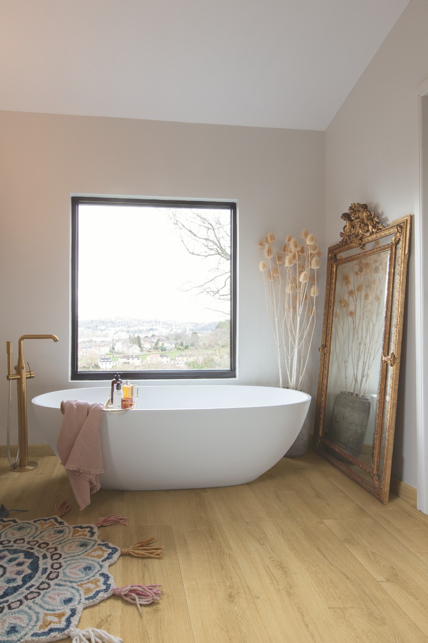 Laminado Capture Roble Cepillado Calido Natural Quick-Step