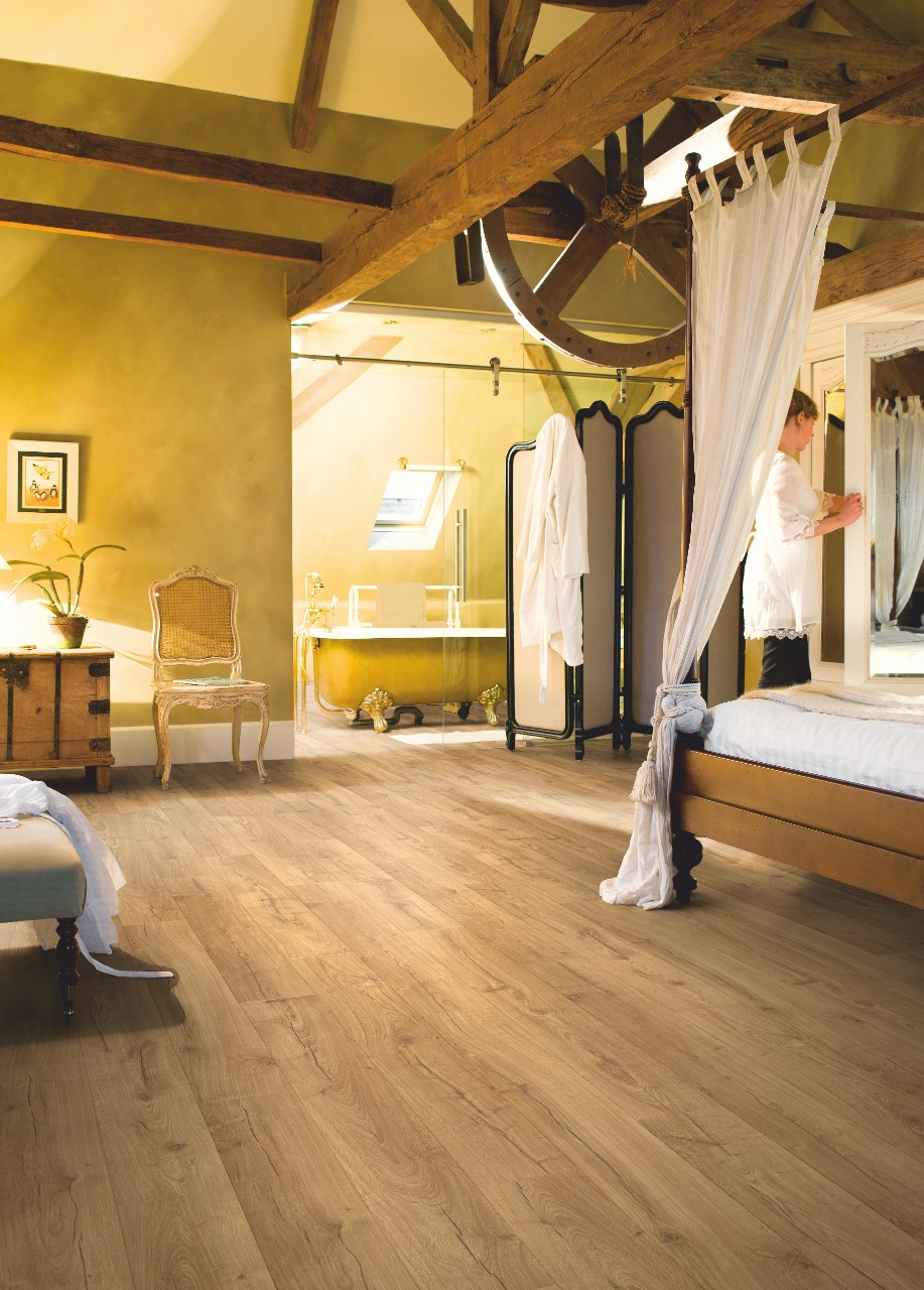 Laminado Impressive Ultra Roble Clásico Natural Quick-Step
