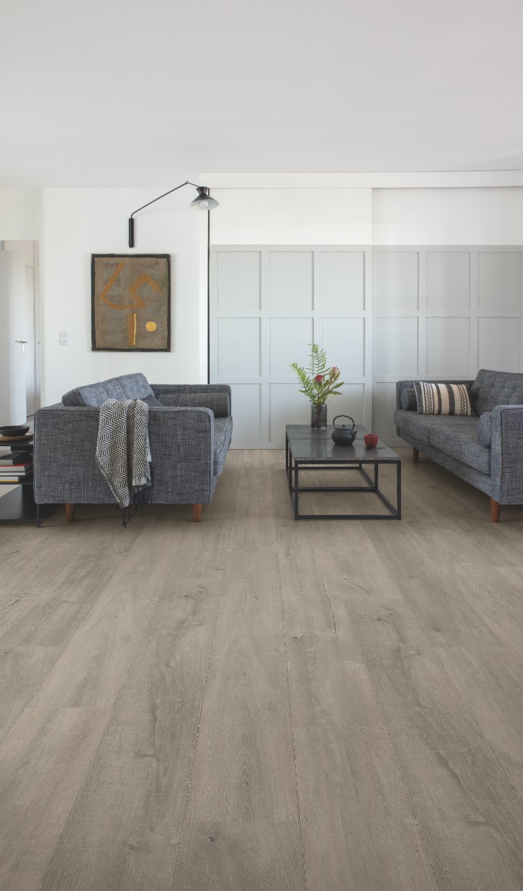 Laminado Capture Roble Gris Con Patina Quick-Step