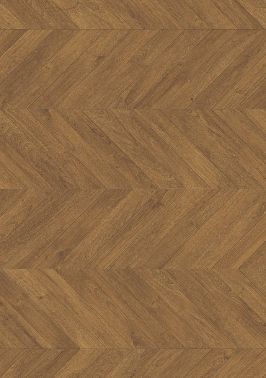 Laminado Impressive Patterns Roble Marron Chevron Quick-Step
