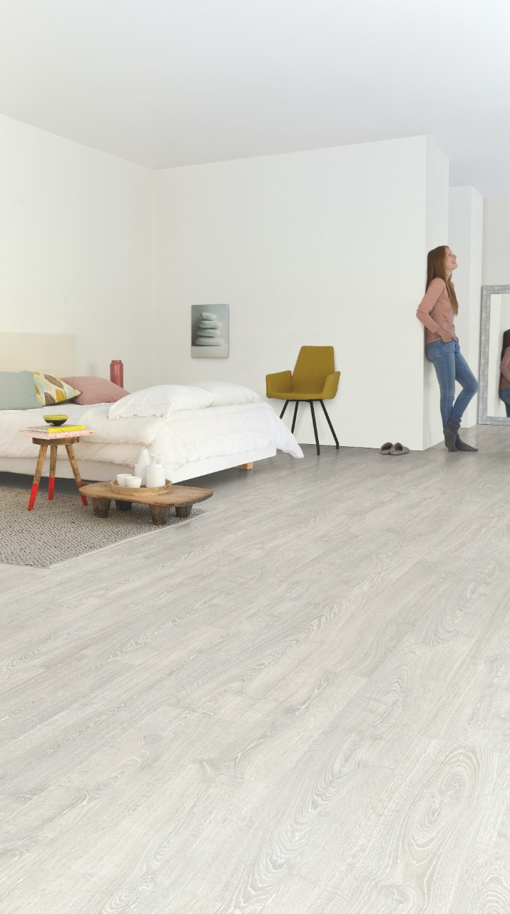 Laminado Impressive Roble Clásico Gris con Patina Quick-Step